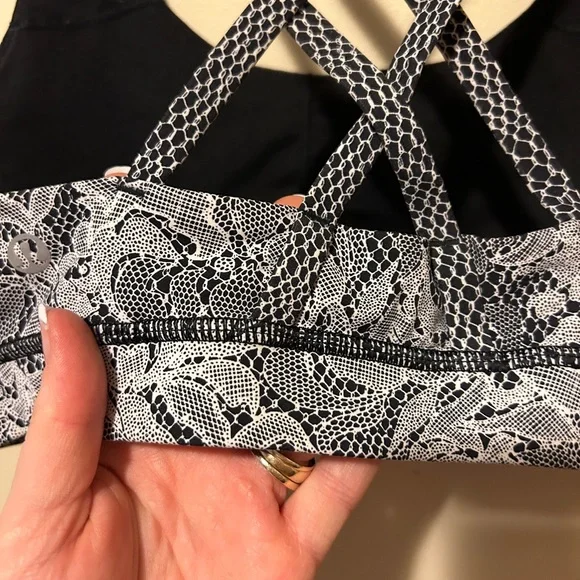 Lululemon Energy Bra; lace pattern - Picture 3 of 4